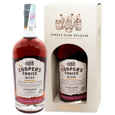 Віскі односолодовий The Vintage Malt Whisky Cooper's Choice Inchgower 2011 Oloroso Cask Finish 0,7 л