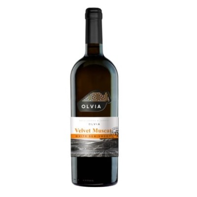 Вино 0,75 л Olvia Velvet Muscat біле напівсолодке столове плодове 9,5-12% об ск/бут Україна