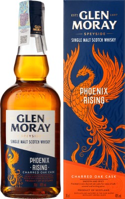 Віскі Glen Moray Phoenix Rising 6 років витримки 0.7 л 40% у подарунковій коробці