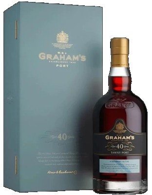 Портвейн Graham's Tawny Port 40 Y.O. 0.75л 20% У дерев'яній коробці