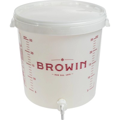 Ферментер пластиковий Browin з краном 30 л