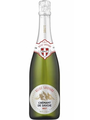 Ігристе вино Реліф Савоярд, Креман де Савуа / Relief Savoyard, Cremant de Savoie, Maison du Vigneron, біле брют 0.75л