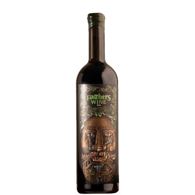 Вино сухе червоне Father's Wine Лице Каберне Совіньйон 0,75 л