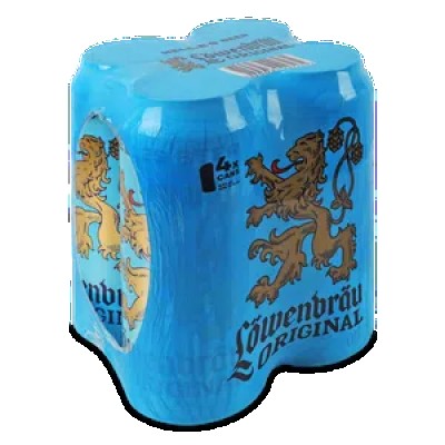 Набір пиво Lowenbrau Original світле 5.1% 4*0.5 л з/б