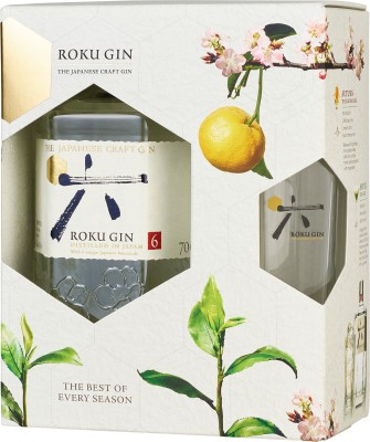 Джин Suntory Roku Gin 0.7 л 43% + склянка