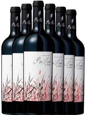 Набір вина Сіра, Ріо Ліндо / Syrah, Rio Lindo, червоне напівсухе 6*0.75л