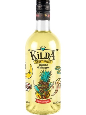 Лікер на основі текіли Кілда, Халапеньйо та Ананас / Kilda, Jalapeno & Pineapple, 20%, 0.7л