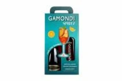 Аперитив Gamondi набір на основі вина 1 л 13.5 % Aperitivo і вино ігристе 0.75 л 12 % біле Toso Brut Millesima