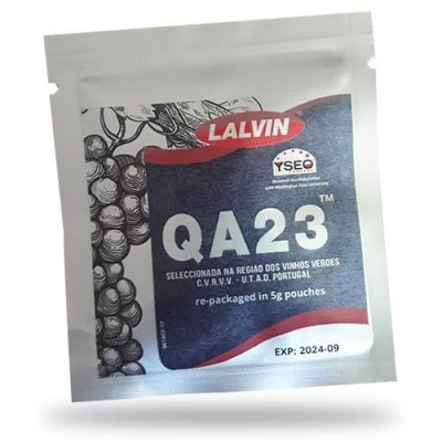Дріжджі винні Lalvin QA23 для білого вина/фруктових вин та сидру