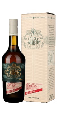 Кальвадос Comte Louis de Lauriston Reserve 0.7л у сувенірній упаковці