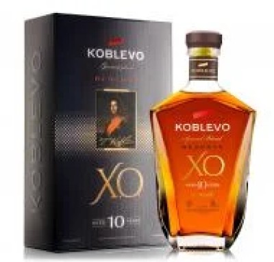 Бренді Коблево 40% виноградний марочний Aged 10 Years X.O. Reserve 0,5 л