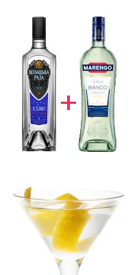 Коктейльний набір Vodka Vermouth (Горілка Вермут), 13 порцій