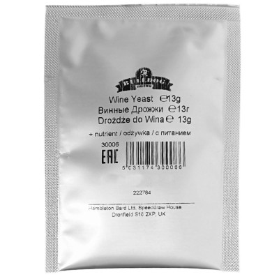 Дріжджі винні Bulldog Wine Yeast & Nutrient 13 г