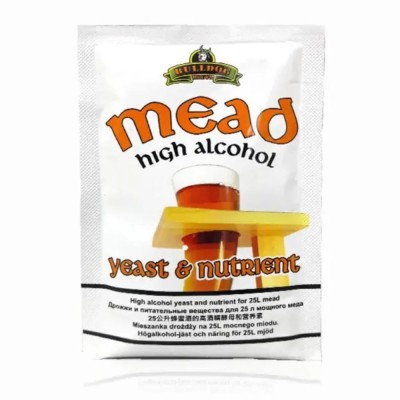Дріжджі для меду Bulldog MEAD High Alcohol Yeast 28 г