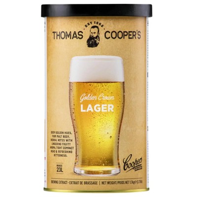 Пивна суміш Coopers Golden Crown Lager на 23 л