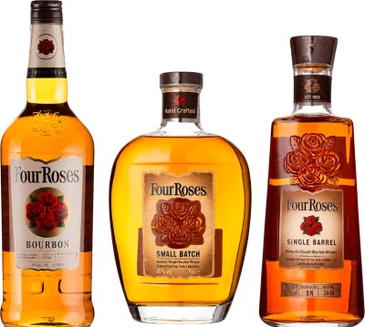 Набір бурбон Four Roses 1 л 40% + Four Roses Small Batch 0.7 л 45% + Four Roses Single Barrel 0.7 л 50%