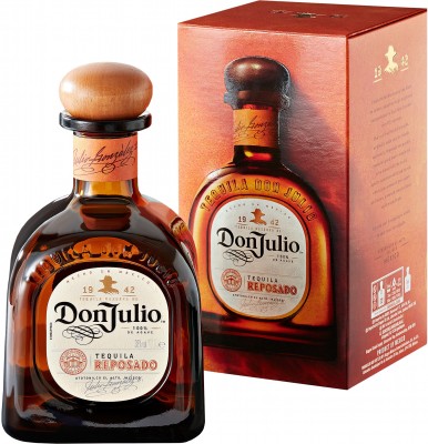Текіла Don Julio Reposado 100% Agave 38% 0.75 л у подарунковій упаковці