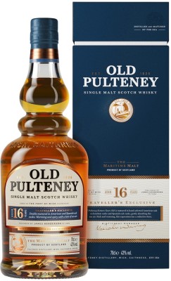 Віскі Old Pulteney 16 Years Old Single Malt Scotch Whisky 0.7 л 43% в подарунковій упаковці