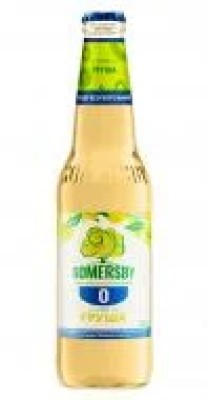 Сидр Somersby безалкогольний №0 Смак Груша 0,33 л