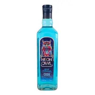 Джин Neon Owl Blue Curacao 0.7 л 37.5%