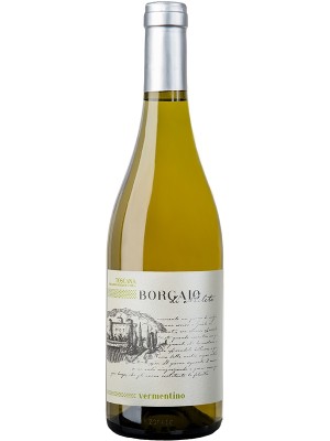 Вино Боргайо, Верментіно Тоскана / Borgaio, Vermentino Toscana, Castello di Meleto, біле сухе 0.75л
