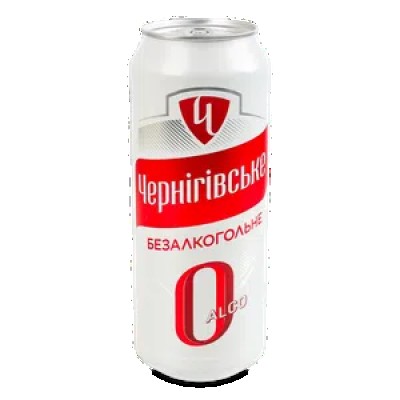 Пиво Чернігівське 0 Alco світле безалкогольне 0.5 л