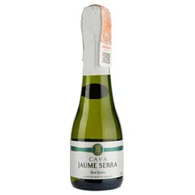 Вино ігристе Cava Jaume Serra Brut Nature J.Garcia Carrion біле брют 0.2 л 11.5%