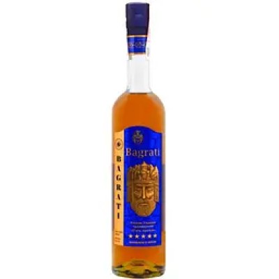 Коньяк SHEREULI ординарний 5* 0.5 л 40%