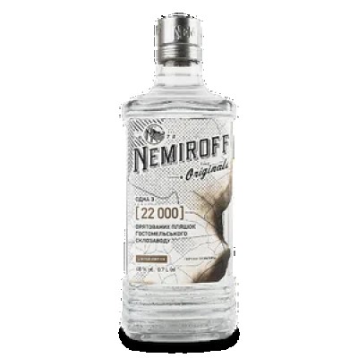 Горiлка Nemiroff  Оригінал 0.7 л 40%