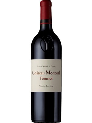 Вино Шато де Монвʼєль, Помероль / Chateau de Montviel, Pomerol, червоне сухе 0.75л