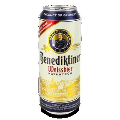 Пиво Benediktiner Weissbier світле н/ф з/б