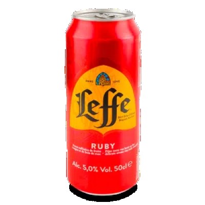 Пиво Leffe Ruby з/б