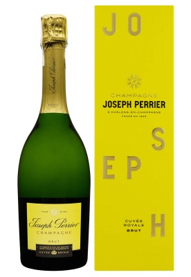 Шампанське Joseph Perrier Cuvee Royale Brut біле брют 0.75 л в коробці