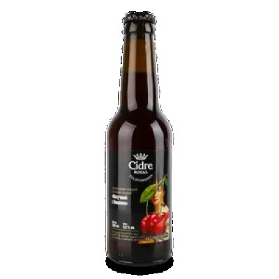 Сидр Cidre Royal з вишнею солодкий газований, скло
