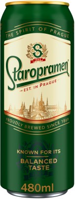 Пиво Staropramen світле фільтроване 4.2% 0.48 л