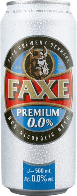Пиво Faxe Premium світле фільтроване 0% 0.5 л