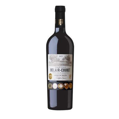 Вино Vignobles Faure Chateau Belair-Coubet AOC Cotes de Bourg, червоне, сухе, 13,5%, 0,75 л