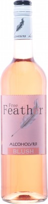 Вино безалкогольне Free Feather Alcoholfree Blush рожеве напівсолодке 0.75 л