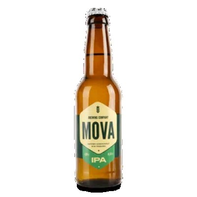 Пиво Mova IPA світле нефільтроване