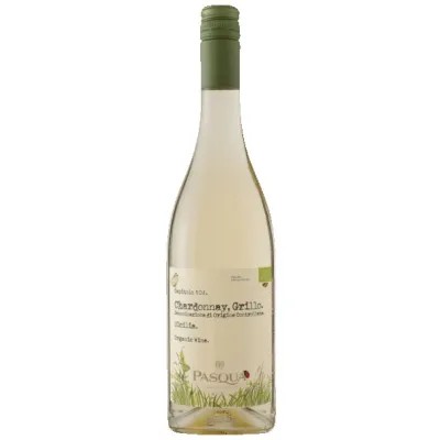 Вино Pasqua органічне Chardonnay-Grillo DOC BIO бел. сухий. 0,75 13%