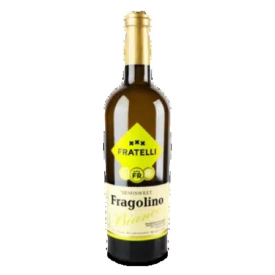 Вино Fratelli Fragolino Bianco біле напівсолодке