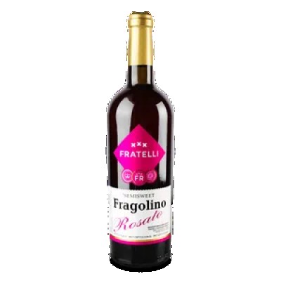 Вино Fratelli Fragolino Rosato напівсолодке
