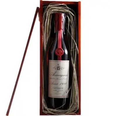 Арманьяк Armagnac Castarede Armagnac Castarede 1980, у дерев'яній коробці, 40%, 0.7 л