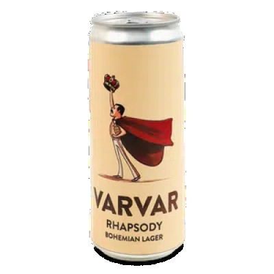 Пиво Varvar Rhapsody світле нефільтроване з/б