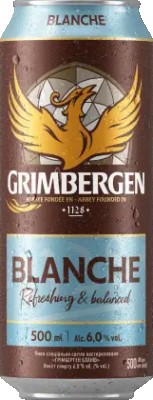 Пиво Grimbergen Blanche нефільтроване 500 мл