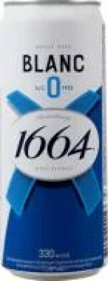Пиво безалкогольне Kronenbourg 1664 Blanc №0 світле 0.33 л з/б