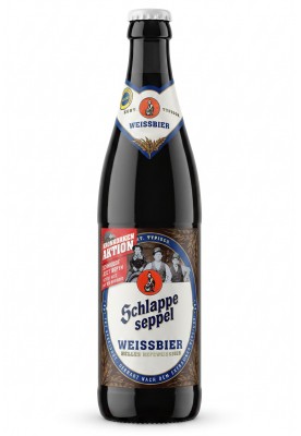 Пиво Schlappeseppel Weizen пшеничне скло 0.5 л