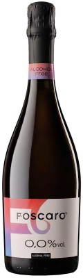 Безалкогольний ігристий напій на основі вина FOSCARO Alcohol Free білий сухий 0.75 л 0%
