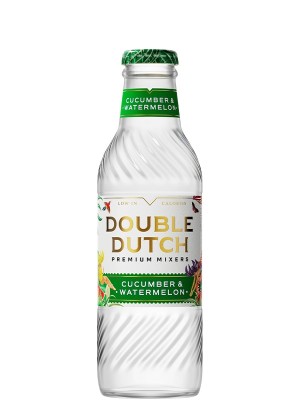 Напій газований Дабл Датч, Огірок та Кавун / Double Dutch, Cucumber & Watermelon, 0.2л