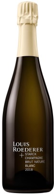 Шампанське Louis Roederer + Starck Brut Nature Blanc 2018 біле брют натюр 0.75 л 12%